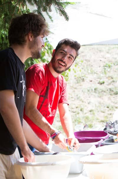 Co-cooking vaisselle