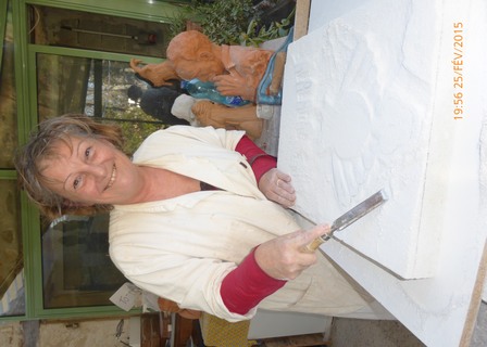 Christine Vanhée, Vacances en famille, Sculpture-artisanat